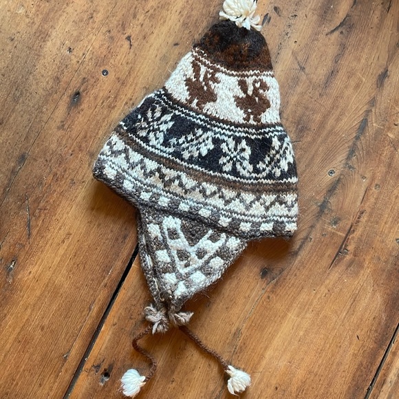 Fair Isle Alpaca Hat - Picture 2 of 6